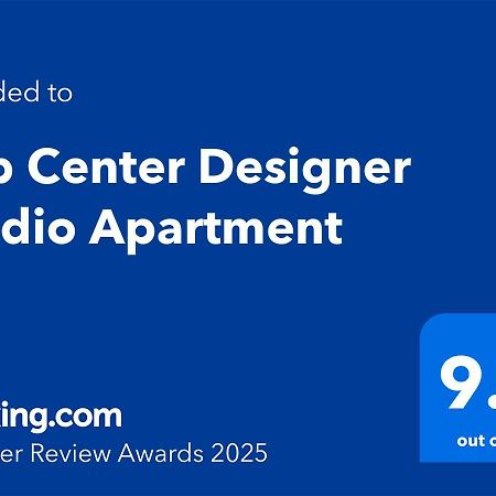 Top Center Designer Studio Apartment Sofia Exteriör bild
